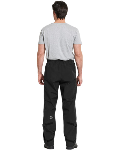 Black coloured Didriksons Mens Grit Pants 4 on white background 