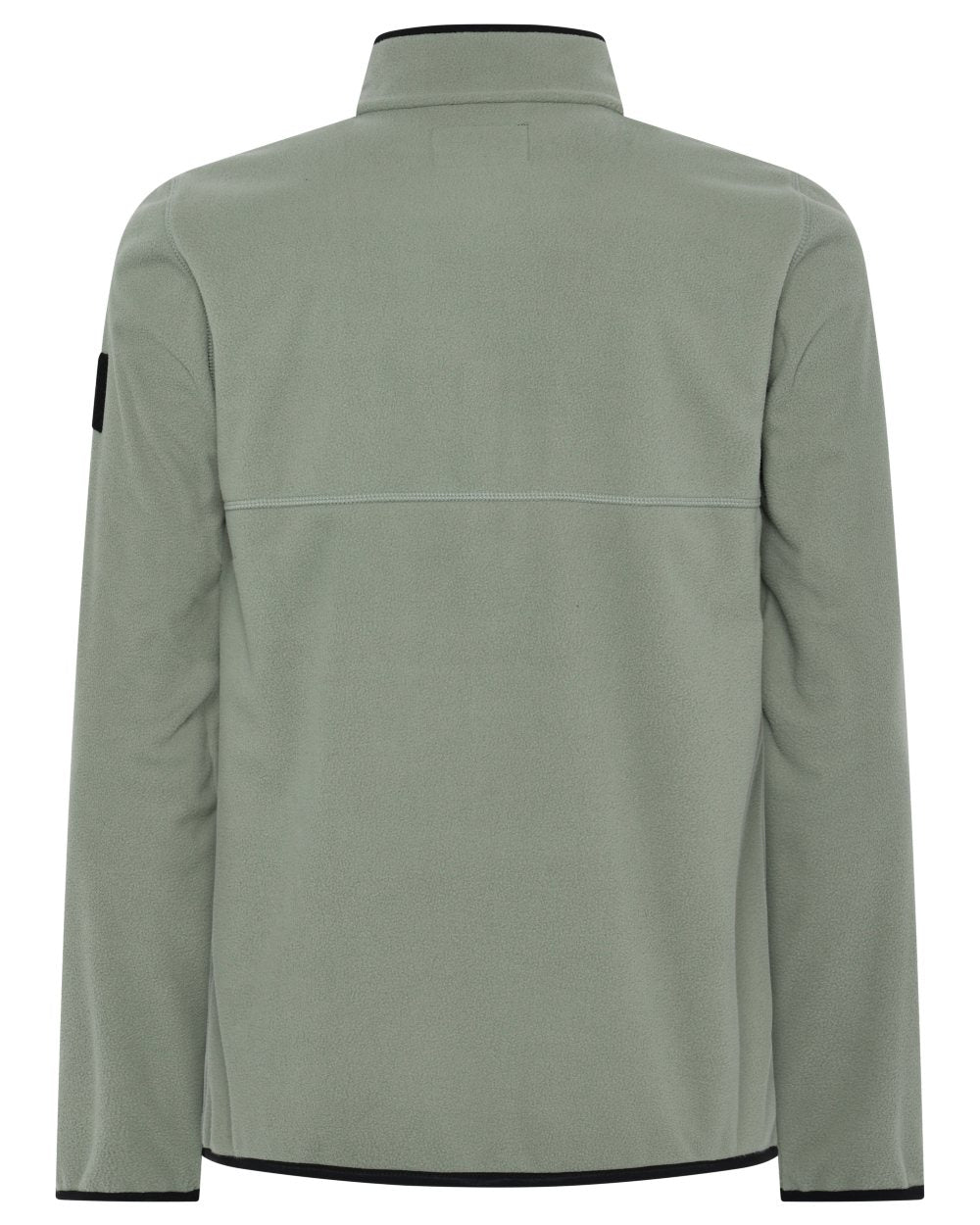 Wilted Leaf coloured Didriksons Mens Hans Windproof Full Zip Fleece on white background 