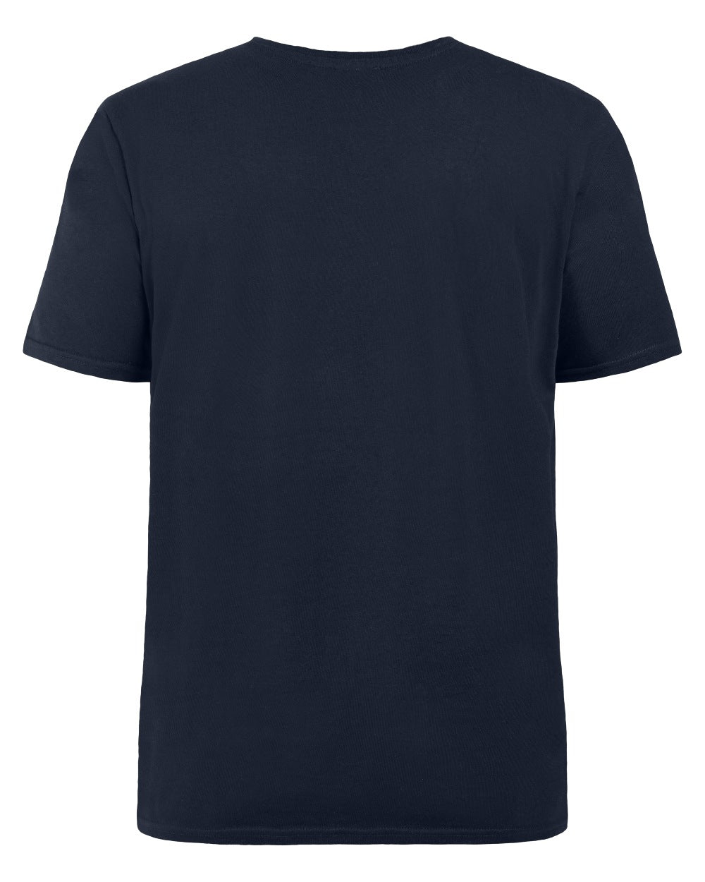 Dark Night Blue coloured Didriksons Mens Harald T-Shirt on white background 