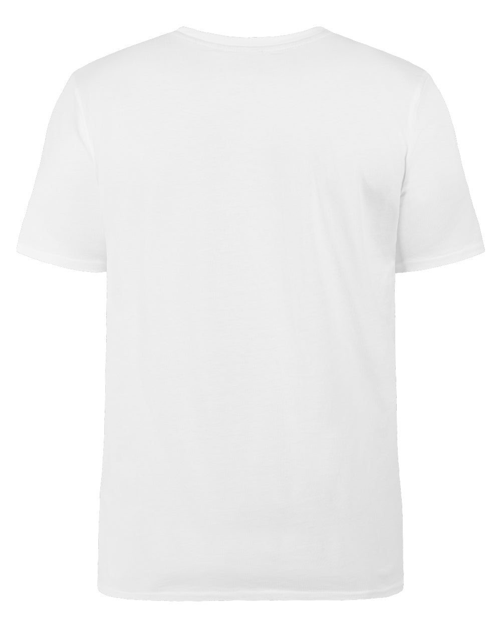 Snow White coloured Didriksons Mens Harald T-Shirt on white background 
