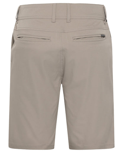 Ash Brown coloured Didriksons Mens Ian Shorts on white background 