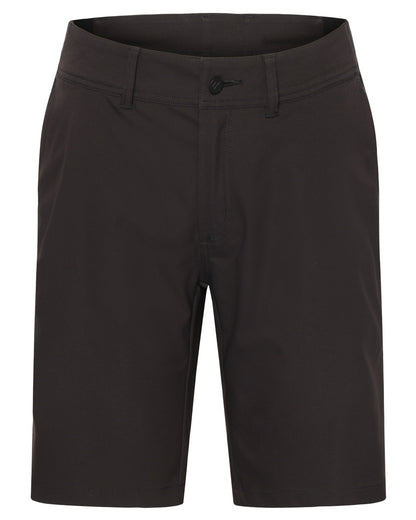 Black coloured Didriksons Mens Ian Shorts on white background 