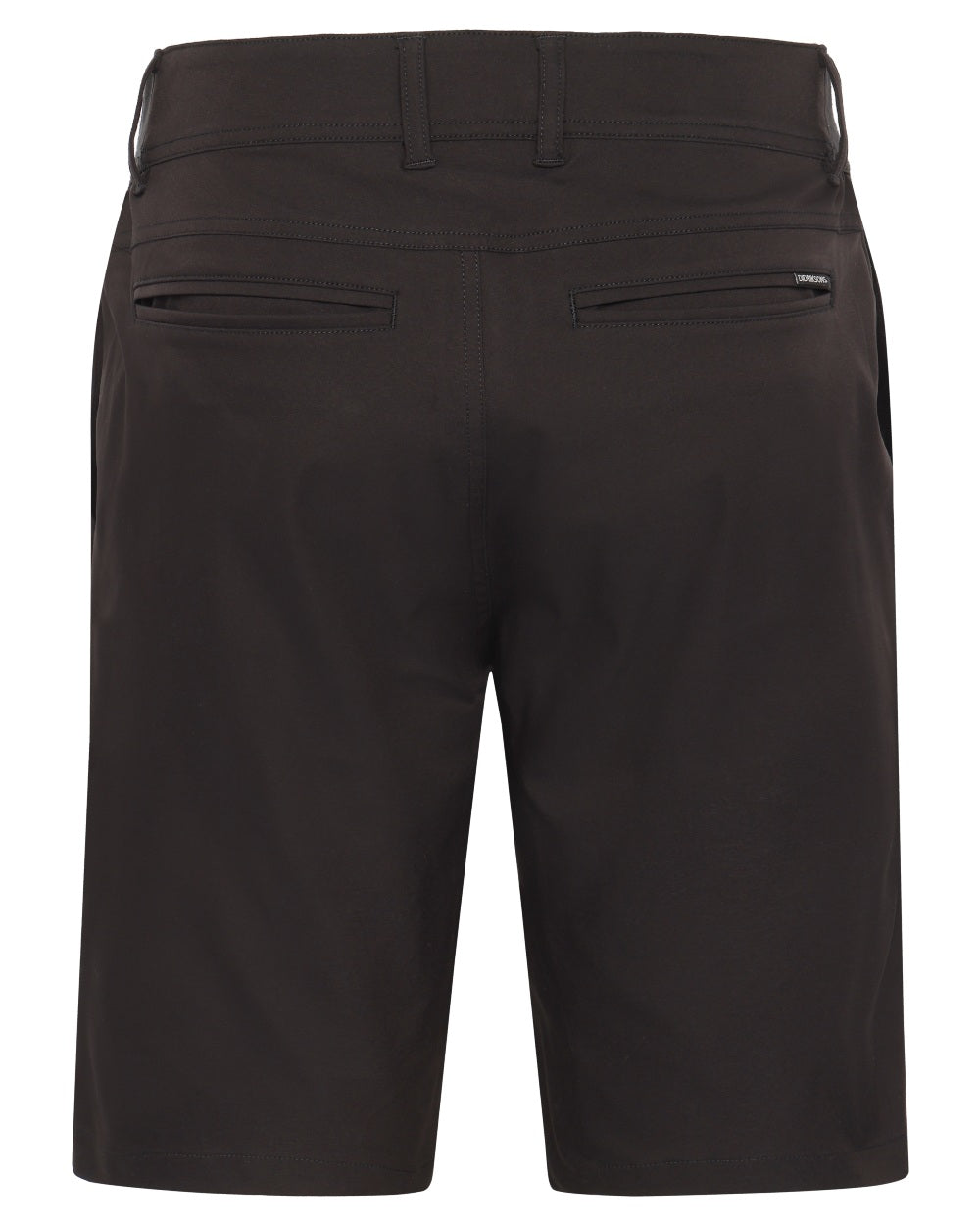 Black coloured Didriksons Mens Ian Shorts on white background 