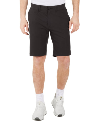 Black coloured Didriksons Mens Ian Shorts on white background 