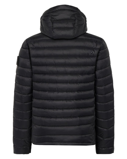 Black coloured Didriksons Mens Mauro Jacket on white background 