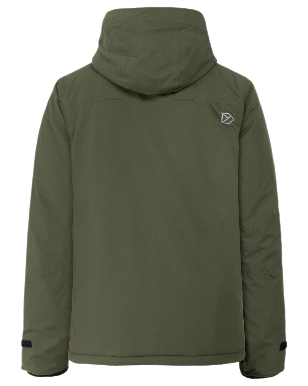 Deep Green Coloured Didriksons Mens Stefan Jacket on white background 