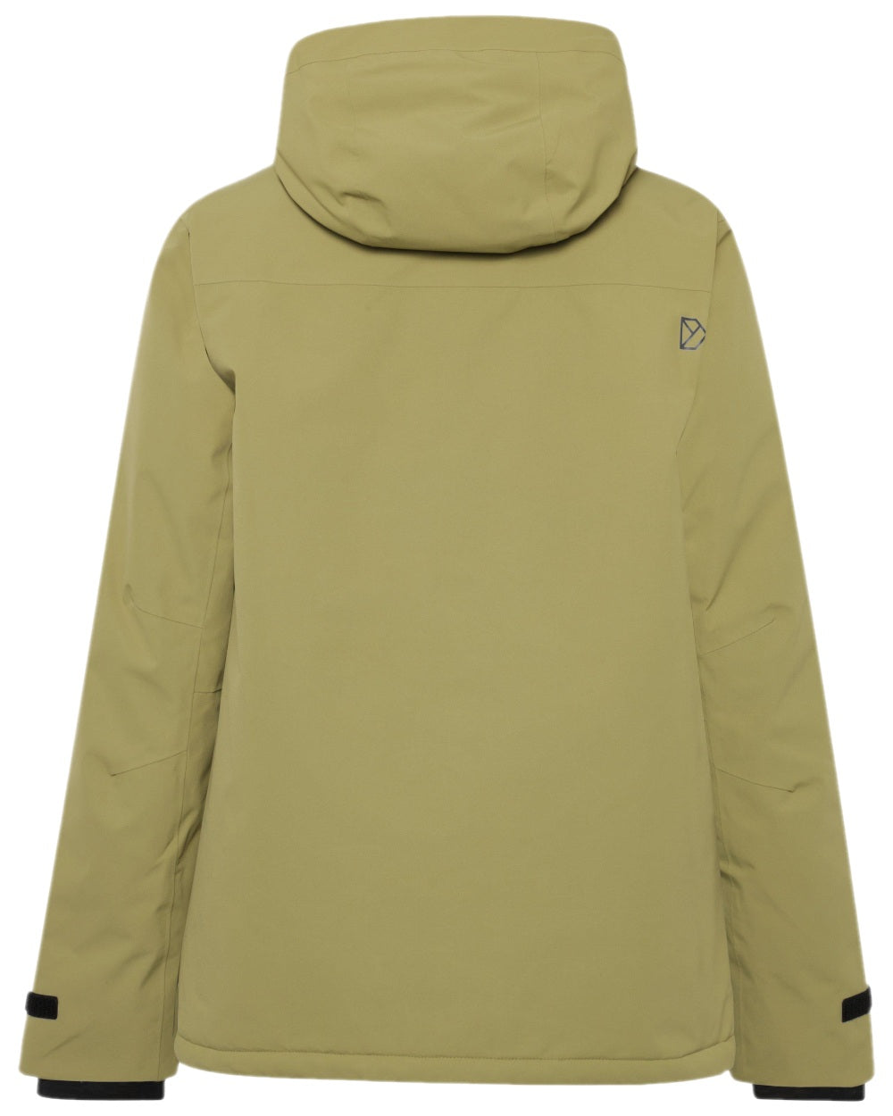 Olive Green Coloured Didriksons Mens Stefan Jacket on white background 