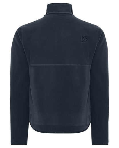 Sleepy Blue coloured Didriksons Mens Vito USX Half Zip Sweater on white background 