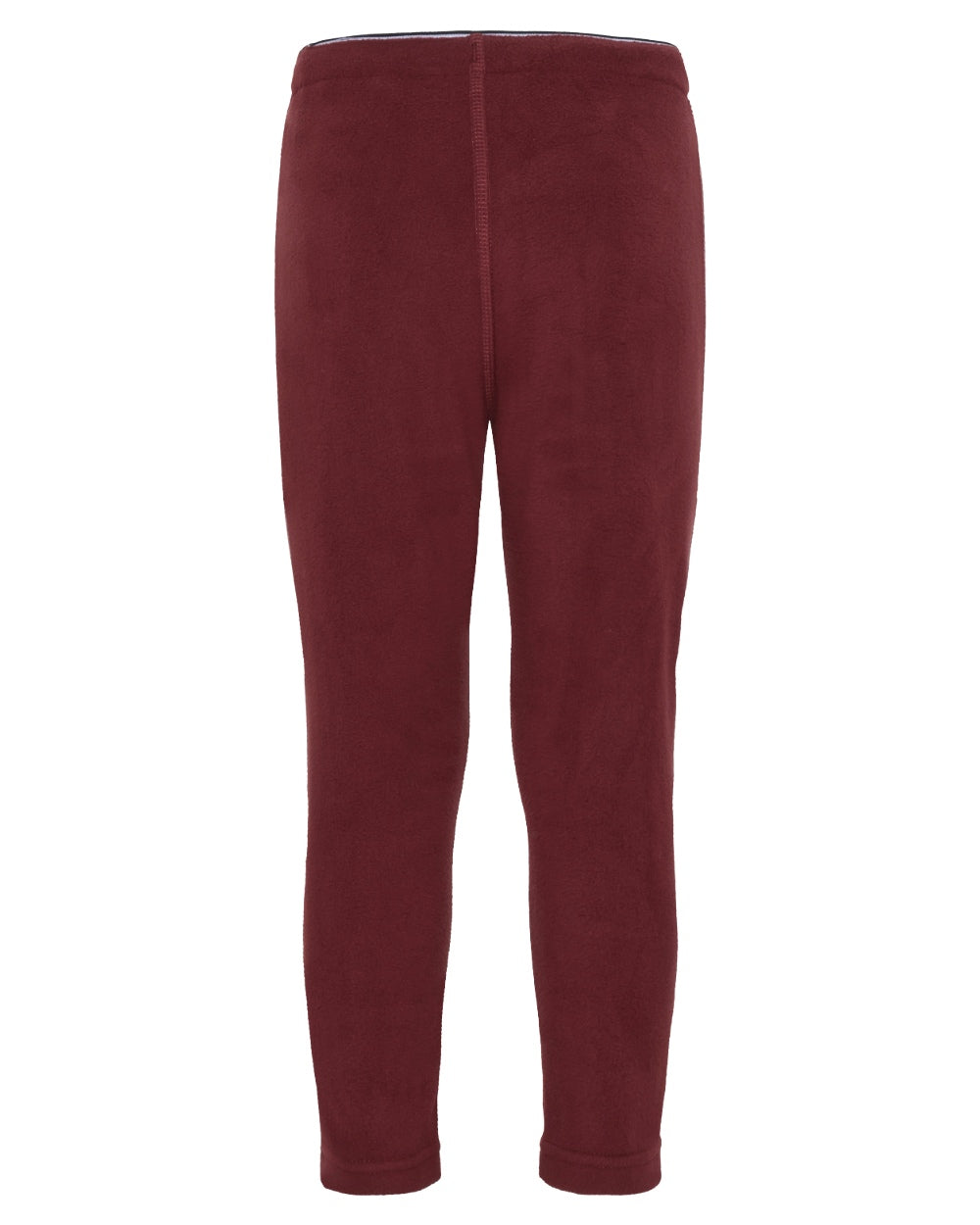 Anemon Red coloured Didriksons Monte Kids Pants on white background 