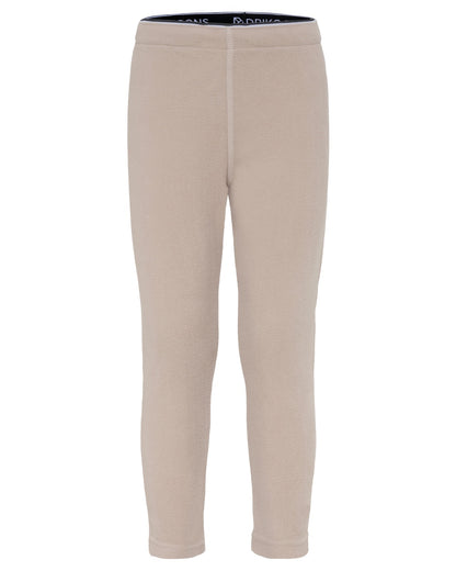 Beach Beige coloured Didriksons Monte Kids Pants on white background 
