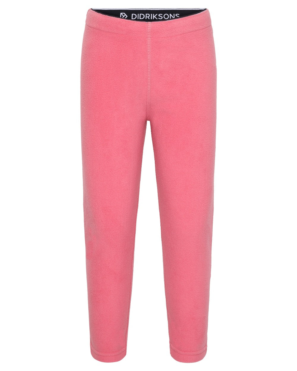 Dusty Azalea coloured Didriksons Monte Kids Pants on white background 