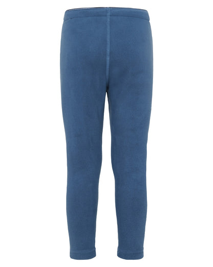 Galaxy Blue coloured Didriksons Monte Kids Pants on white background 
