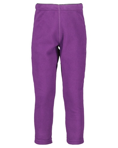 Royal Purple coloured Didriksons Monte Kids Pants on white background 
