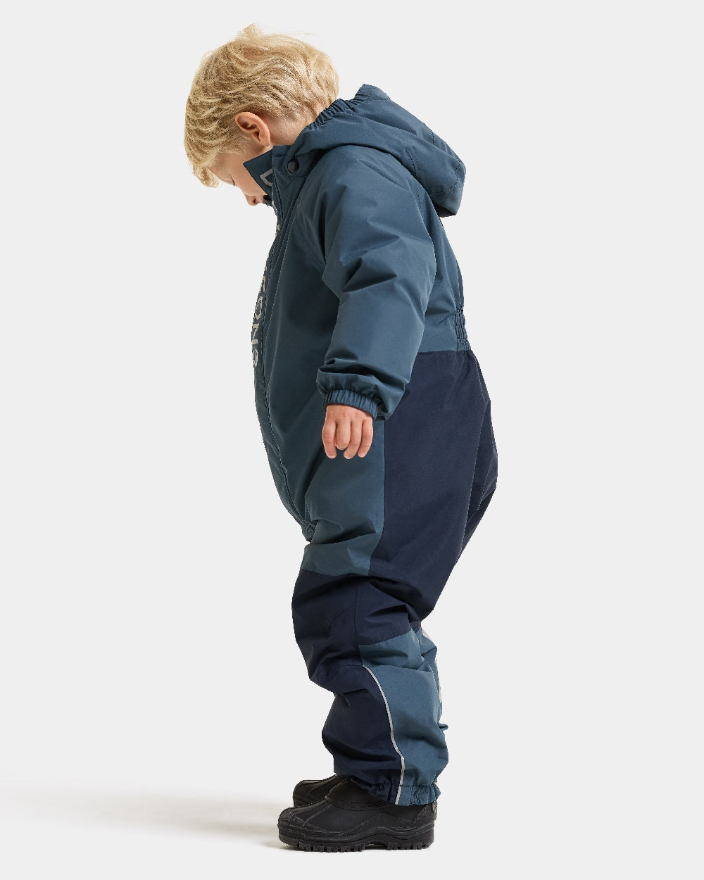 Mountain Blue Coloured Didriksons Talvi Kids Cover 2 On White Background 