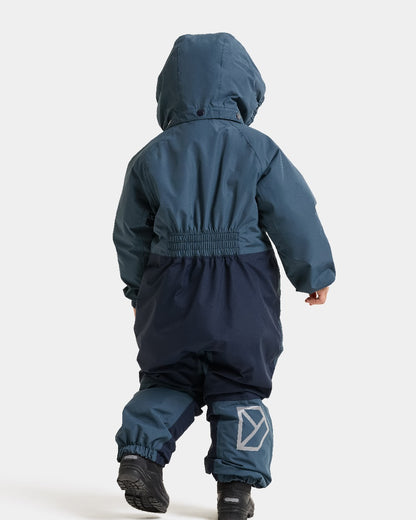 Mountain Blue Coloured Didriksons Talvi Kids Cover 2 On White Background 