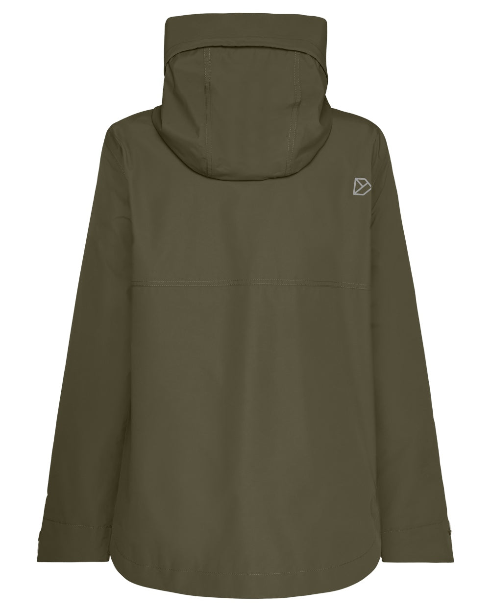Deep Green coloured Didriksons Tilde Womens Jacket on white background 