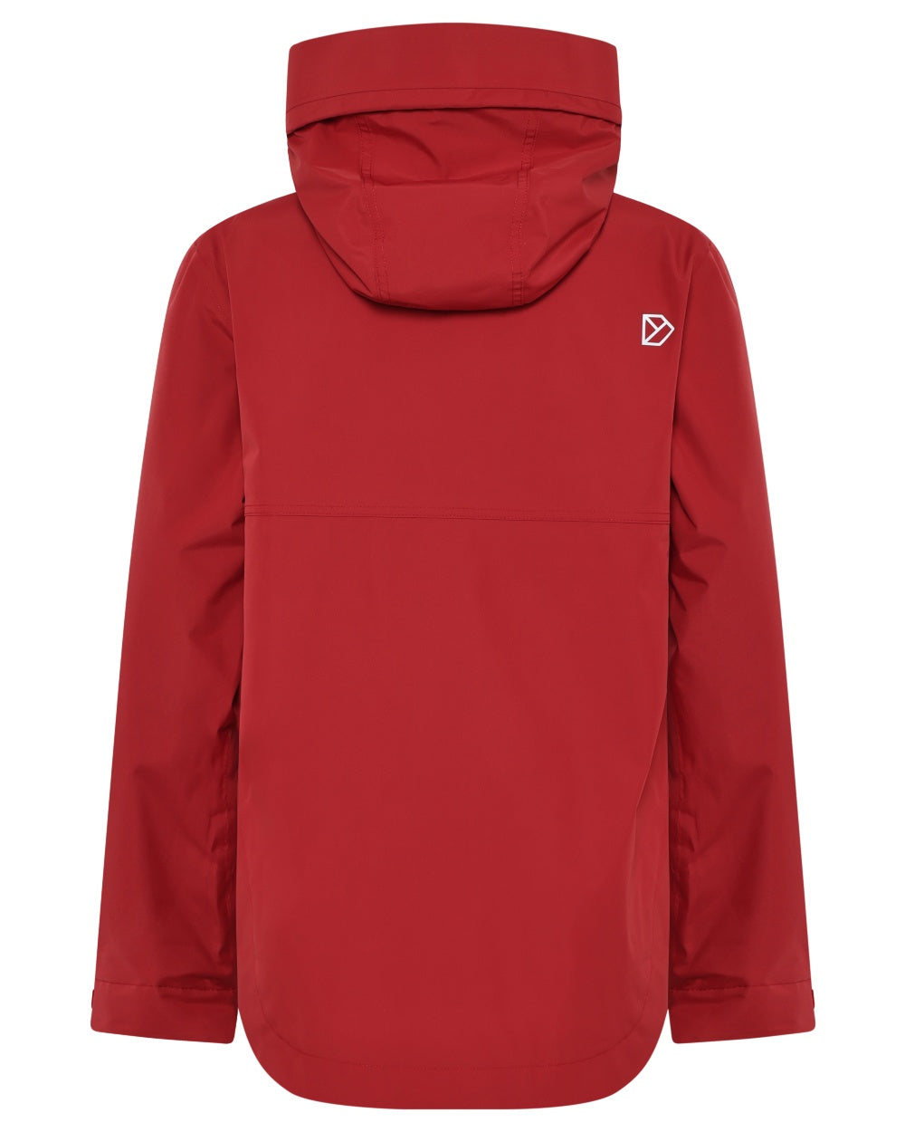 Spring Red coloured Didriksons Tilde Womens Jacket 4 on white background 