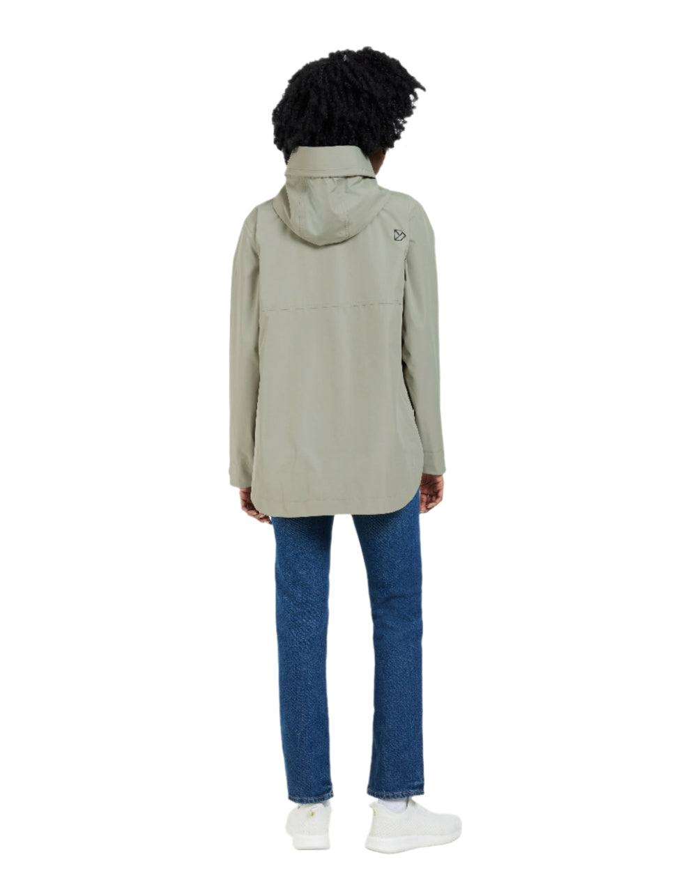 Wilted Leaf coloured Didriksons Tilde Womens Jacket on white background 