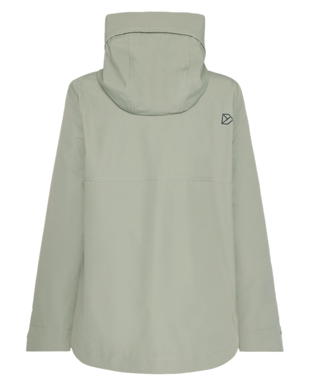 Wilted Leaf coloured Didriksons Tilde Womens Jacket on white background 