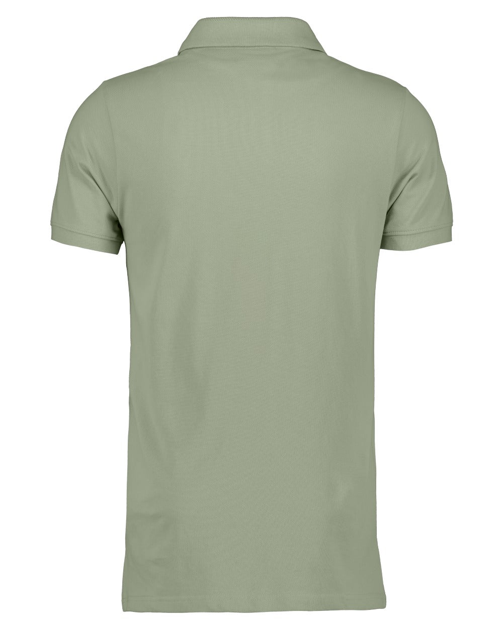 Light Moss coloured Didriksons Ville Pike Polo Shirt 2 on white background 