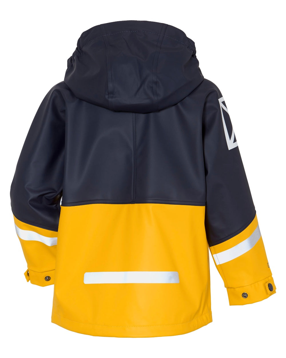 Oat Yellow coloured Didriksons Waterman Kids Rain Set on white background 