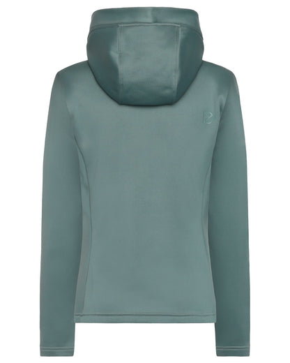 Factory Blue coloured Didriksons Womens Anneli Full-Zip Jacket on white background 