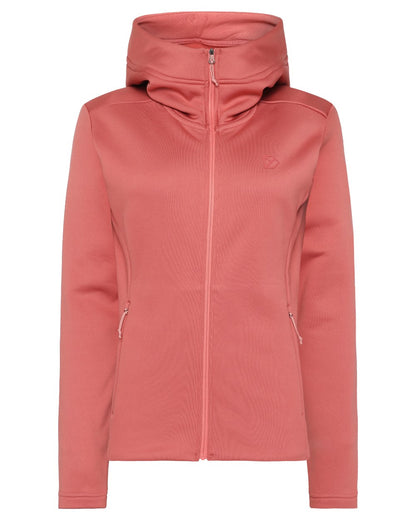 Pink Blush coloured Didriksons Womens Anneli Full-Zip Jacket on white background 