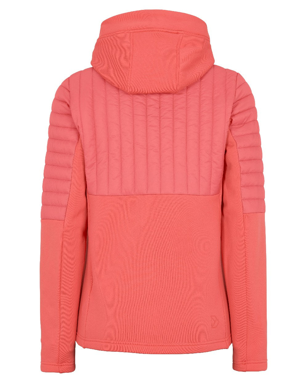 Soft Rose coloured Didriksons Womens Annema Full Zip 6 on white background 