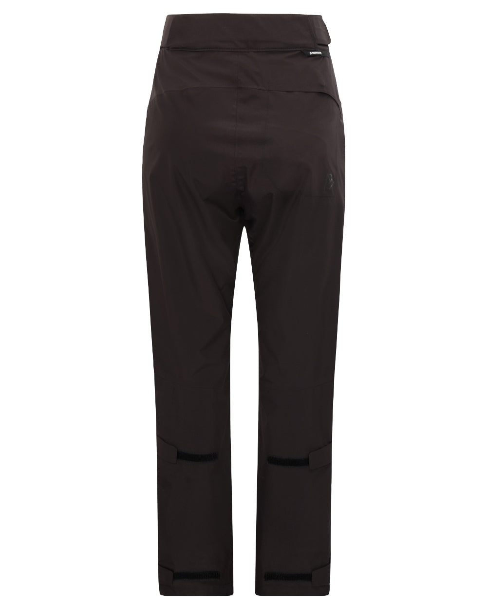 Black coloured Didriksons Womens Annika Pants on white background 