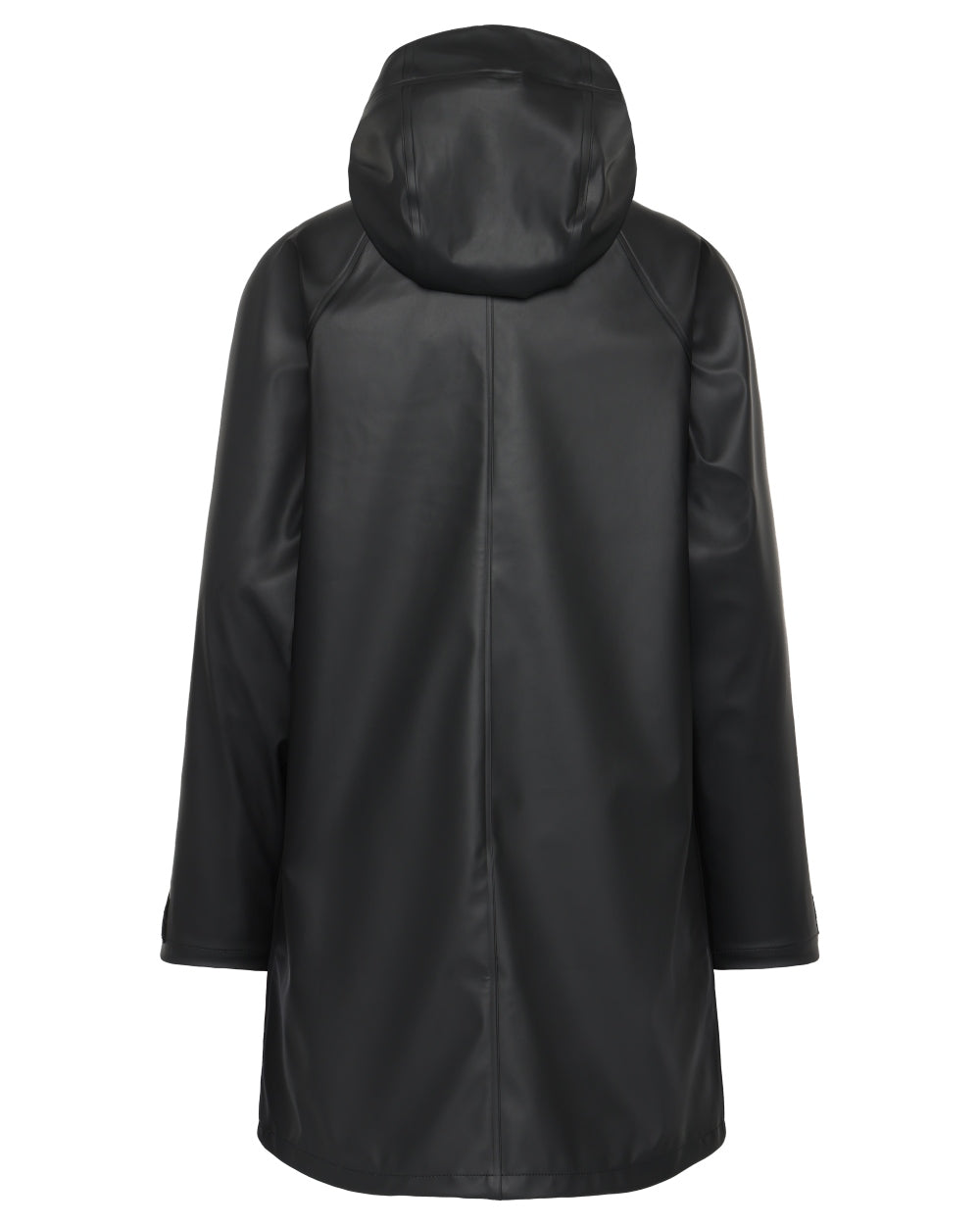 Black coloured Didriksons Womens Elly Parka 4 on white background 