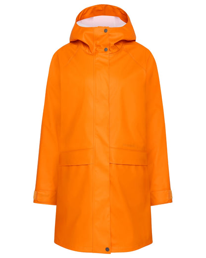 Glow coloured Didriksons Womens Elly Parka 4 on white background 