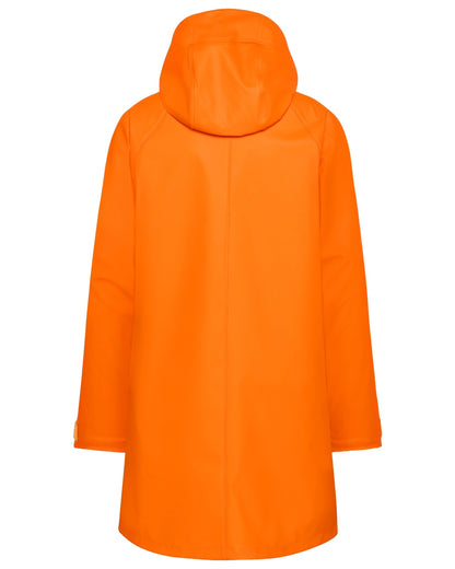 Glow coloured Didriksons Womens Elly Parka 4 on white background 
