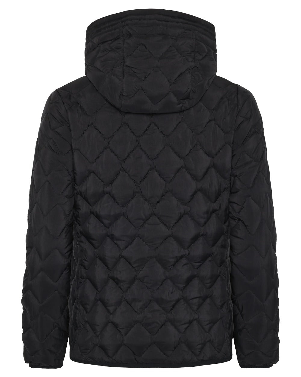 Black coloured Didriksons Womens Evelyn Jacket on white background 