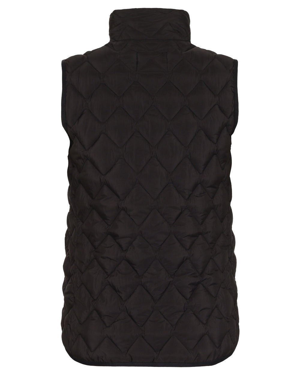 Black coloured Didriksons Womens Evy Vest on white background 