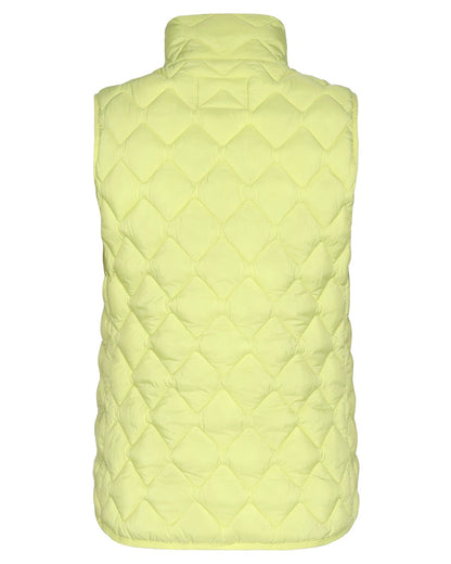 Light Avocado coloured Didriksons Womens Evy Vest on white background 