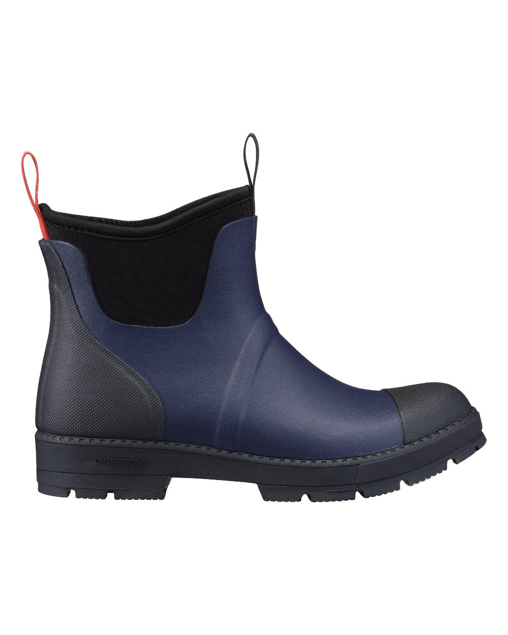 Dark Night Blue coloured Didriksons Womens Grinda Boots on white background 