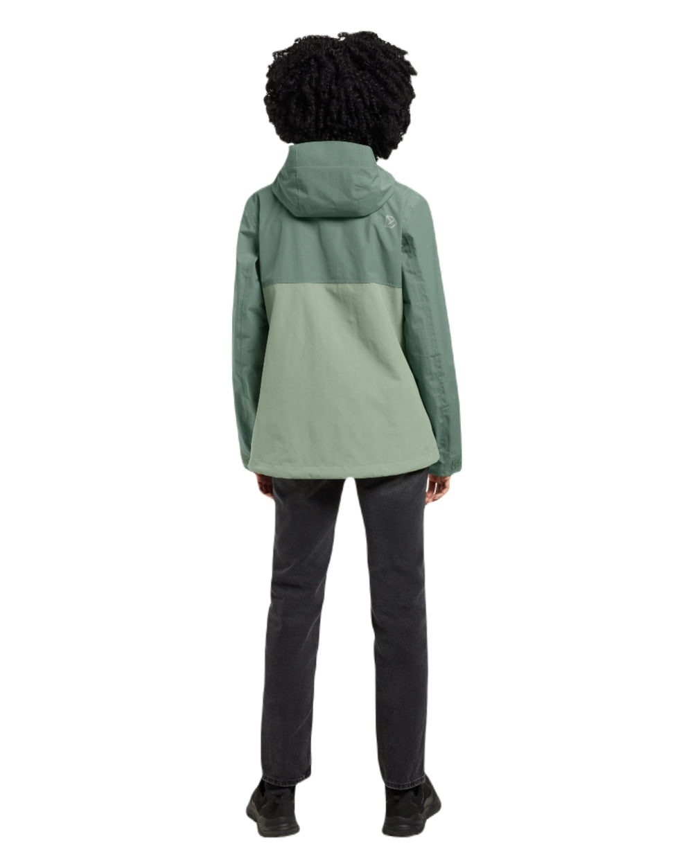 Dark Moss coloured Didriksons Womens Grit Jacket 3 on white background 