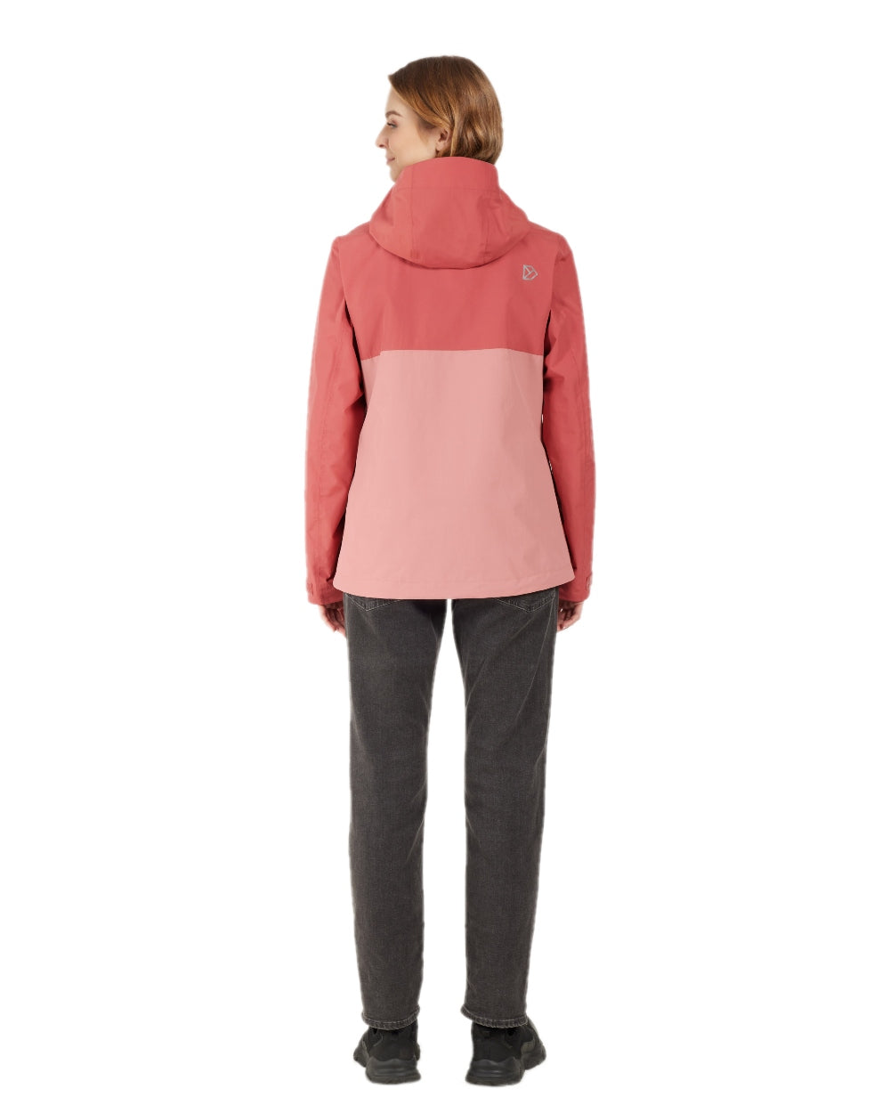 Pink Blush coloured Didriksons Womens Grit Jacket 3 on white background 