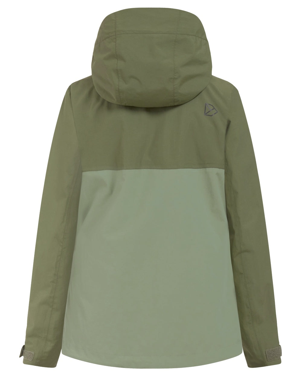 Wild Forest Green coloured Didriksons Womens Grit Jacket 3 on white background 