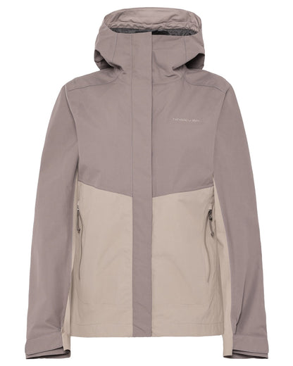 Beach Beige coloured Didriksons Womens Grit Jacket 4 on white background 