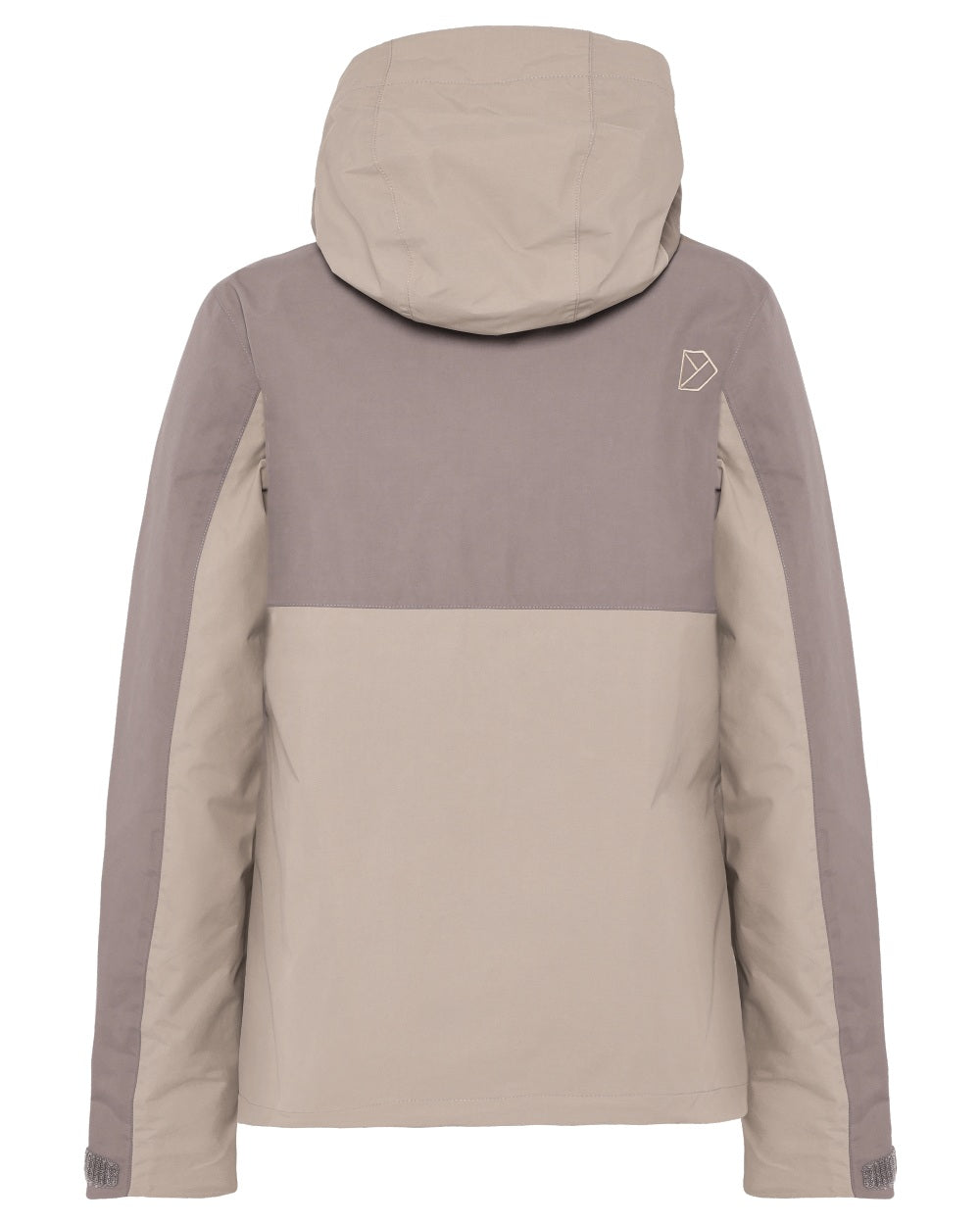 Beach Beige coloured Didriksons Womens Grit Jacket 4 on white background 