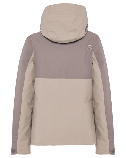 Beach Beige coloured Didriksons Womens Grit Jacket 4 on white background 