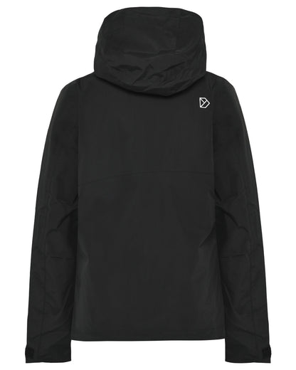 Black coloured Didriksons Womens Grit Jacket 4 on white background 
