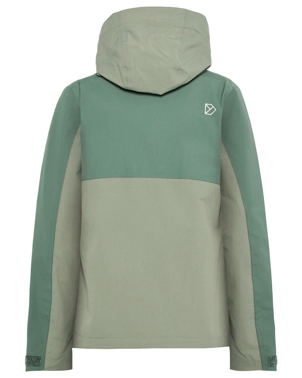 Light Moss coloured Didriksons Womens Grit Jacket 4 on white background 