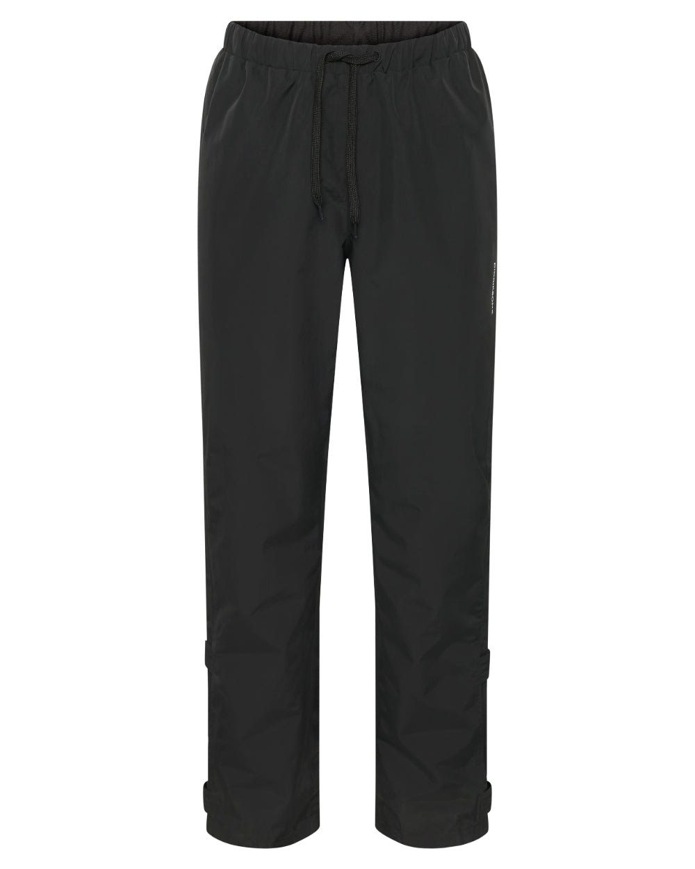 Black coloured Didriksons Womens Grit Pants 4 on white background 