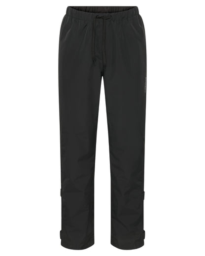 Black coloured Didriksons Womens Grit Pants 4 on white background 