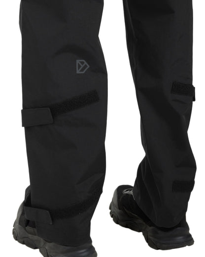 Black coloured Didriksons Womens Grit Pants 4 on white background 
