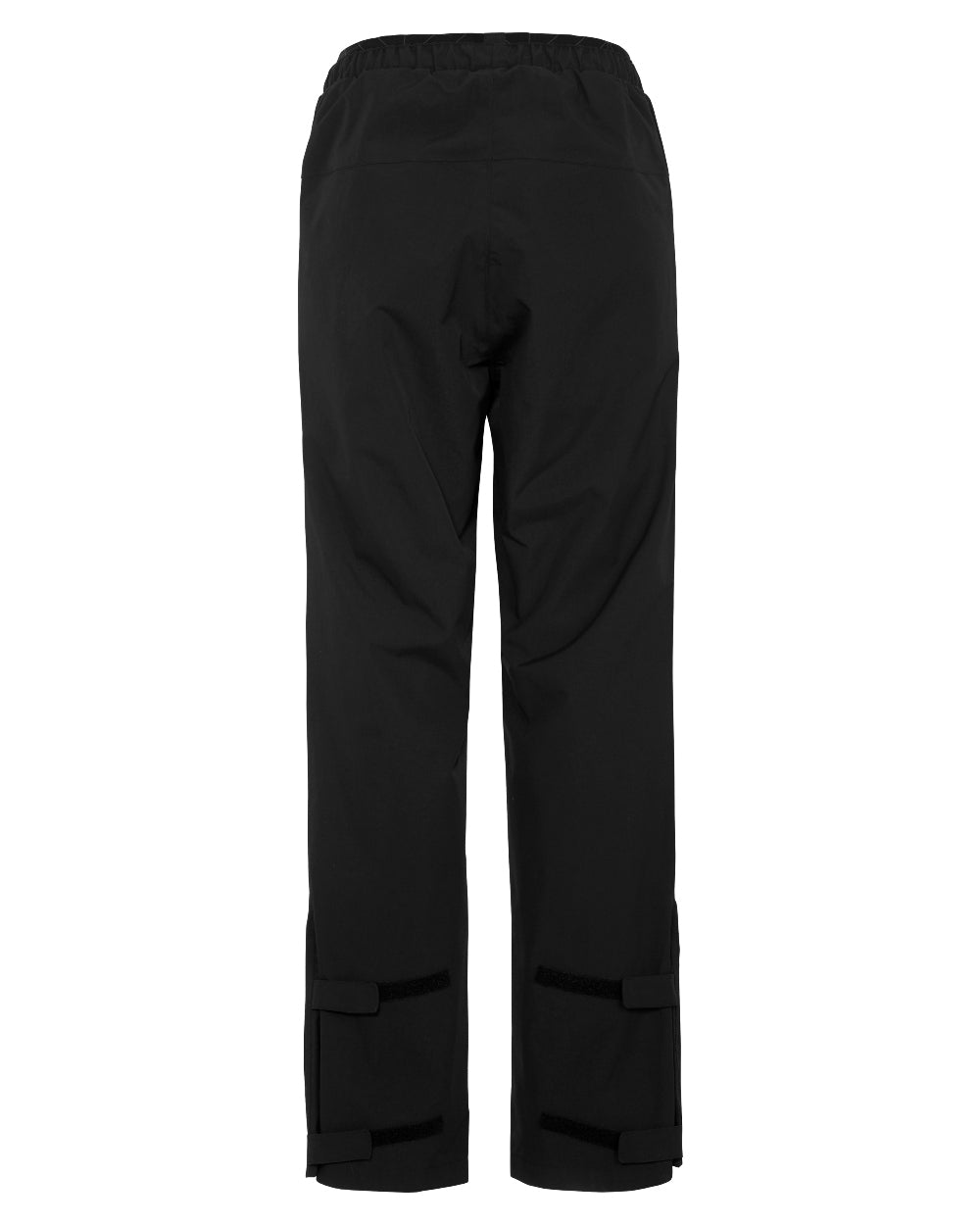 Black coloured Didriksons Womens Grit Pants on white background 