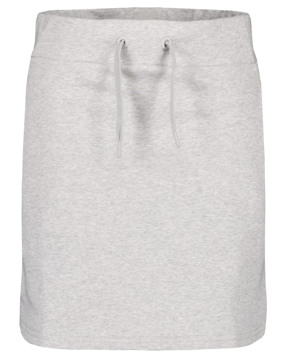 Aluminum Melange coloured Didriksons Womens Hallo Skirt on white background 