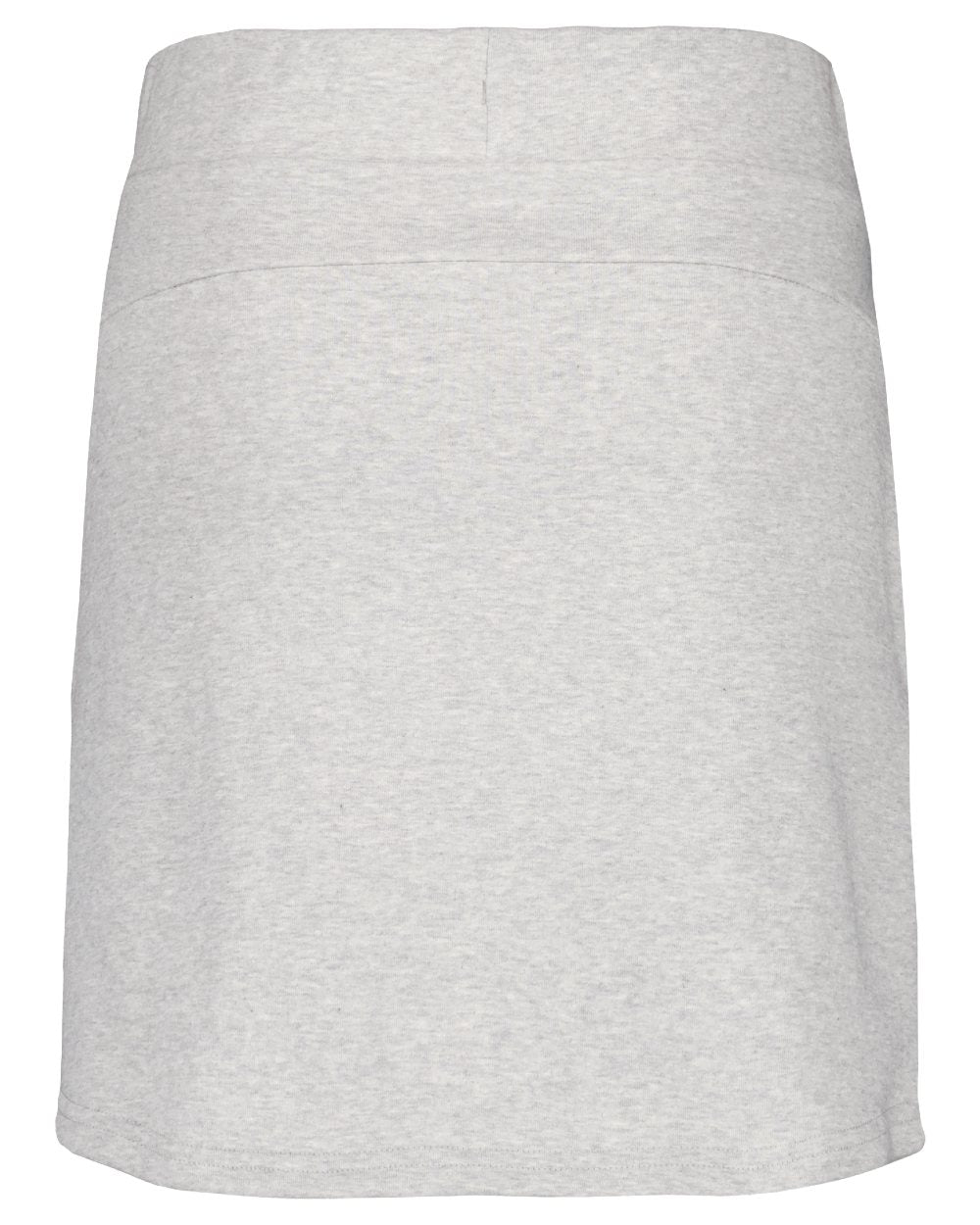 Aluminum Melange coloured Didriksons Womens Hallo Skirt on white background 